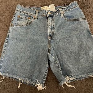 Thrifted Levi shorts